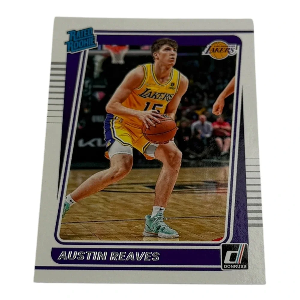 2021-22 Panini Chronicles Donruss Austin Reaves Rated Rookie Card 298 Lakers RC